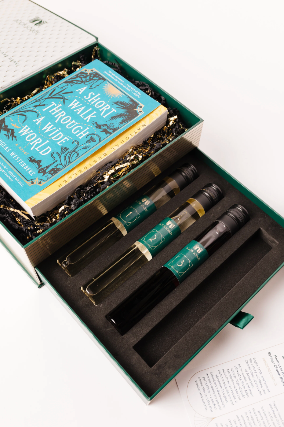 "Cozy Chaos" Book & Wine Box
