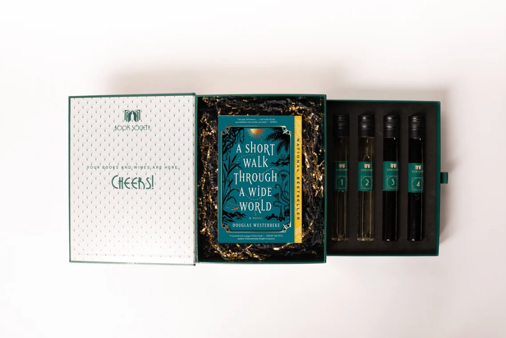 "Cozy Chaos" Book & Wine Box